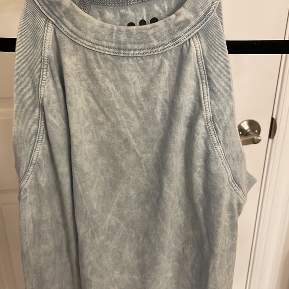 Marble Blue Tank Dress - Picture 3 of 3